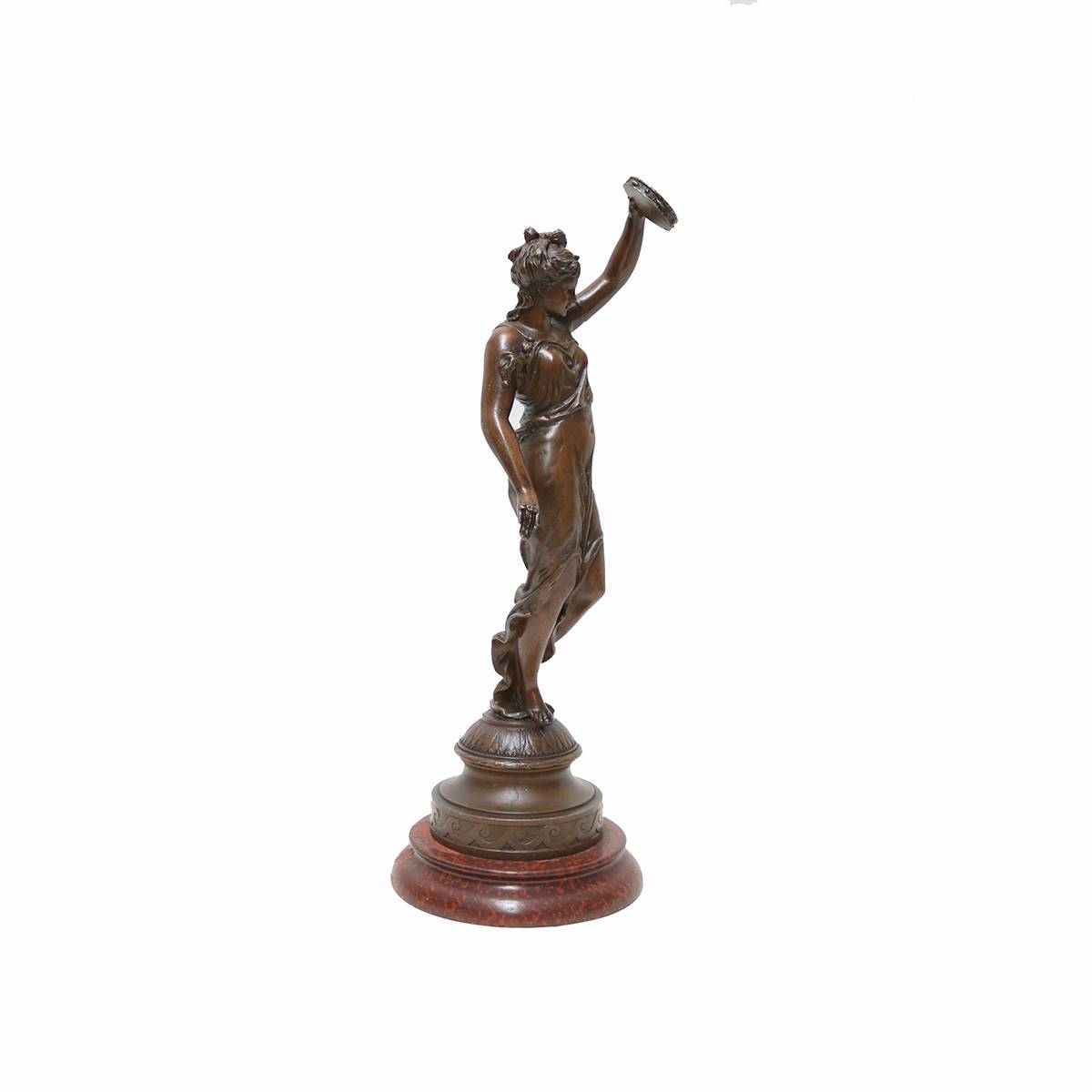Antiqium Ürün  BRONZ KADIN HEYKELİ