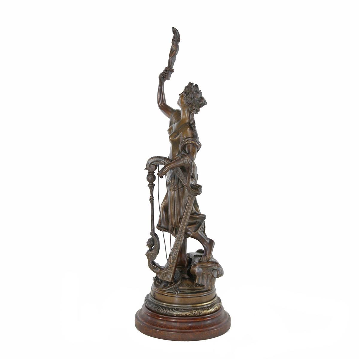 Antiqium Ürün  ROUSSEAU ART BRONZ HEYKEL