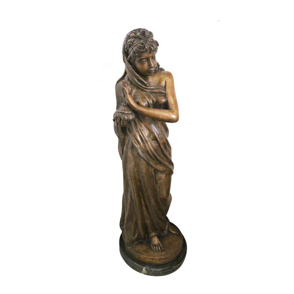 Antiqium Ürün  BRONZ KADIN HEYKEL