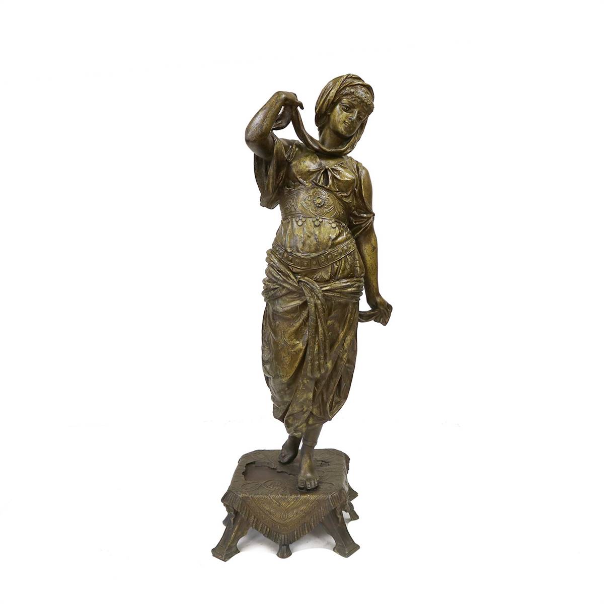 Antiqium Ürün  BRONZ KADIN HEYKELİ