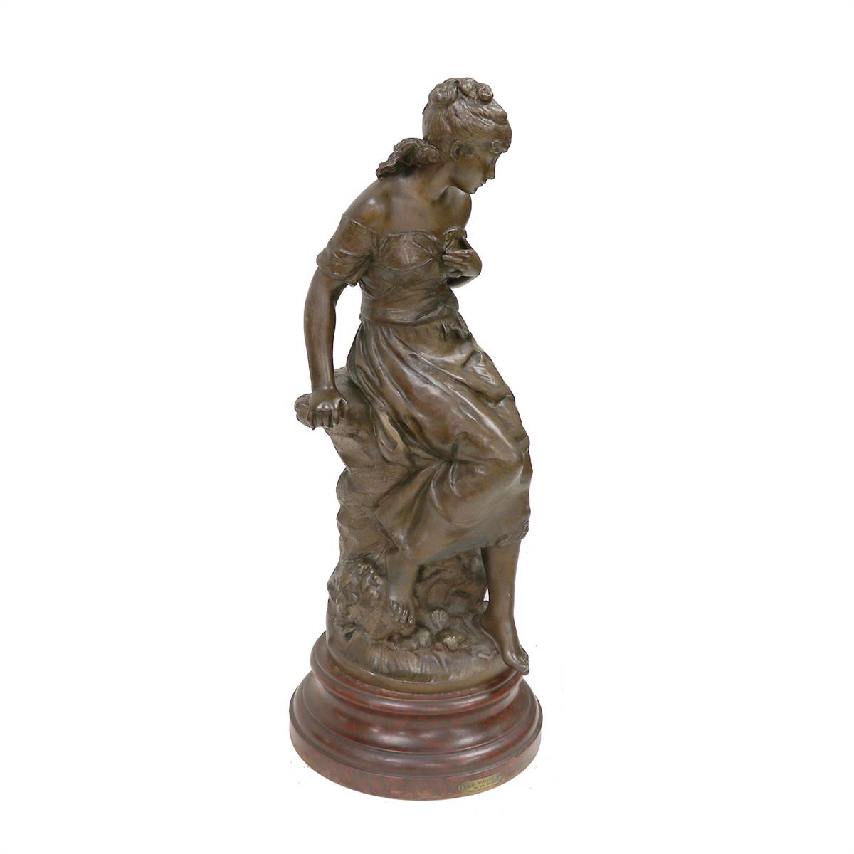 Antiqium Ürün  AUGUSTE MOREAU BRONZ HEYKEL