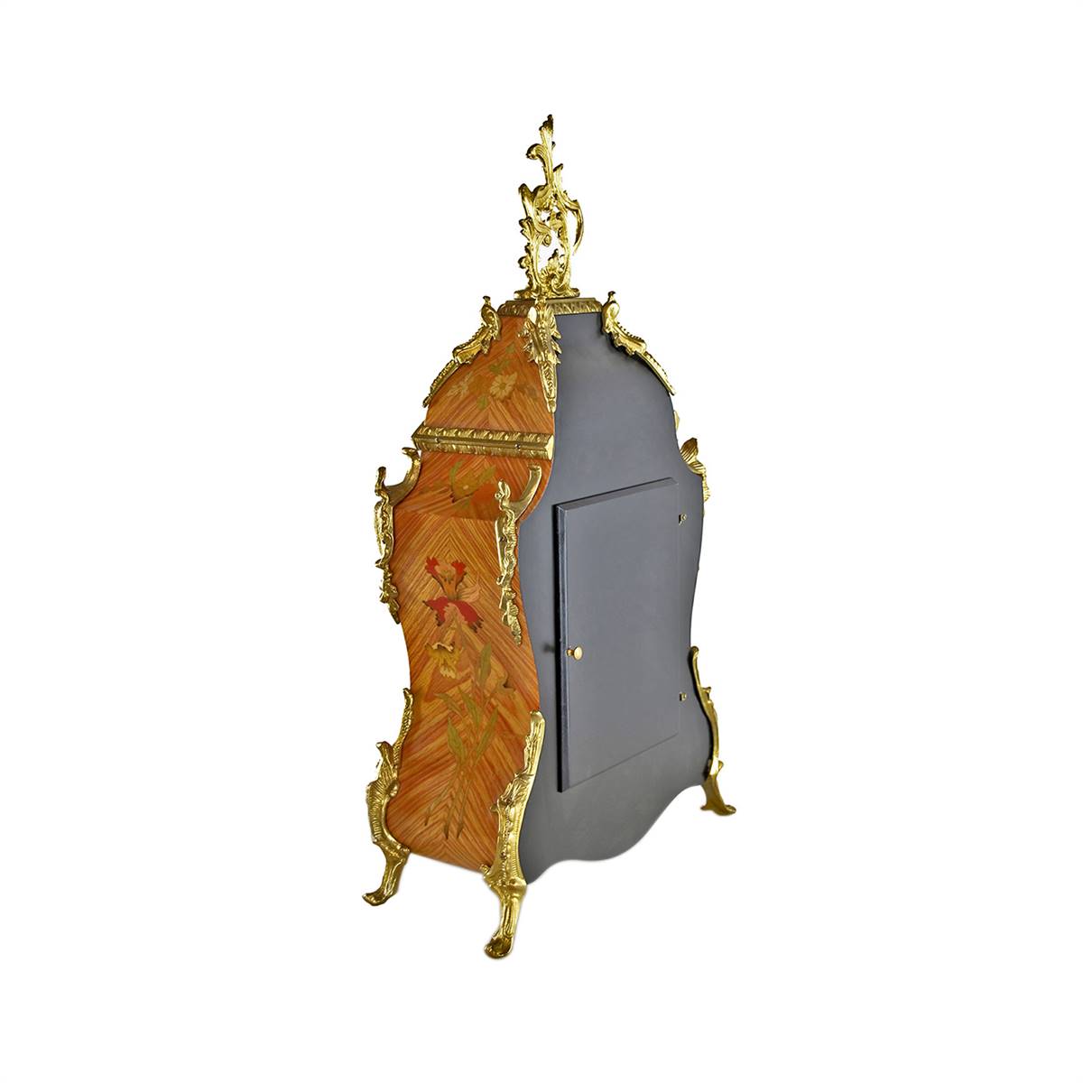 Antiqium Ürün  MARKÜTERİLİ VE BRONZ DETAYLI KINGWOOD SAAT
