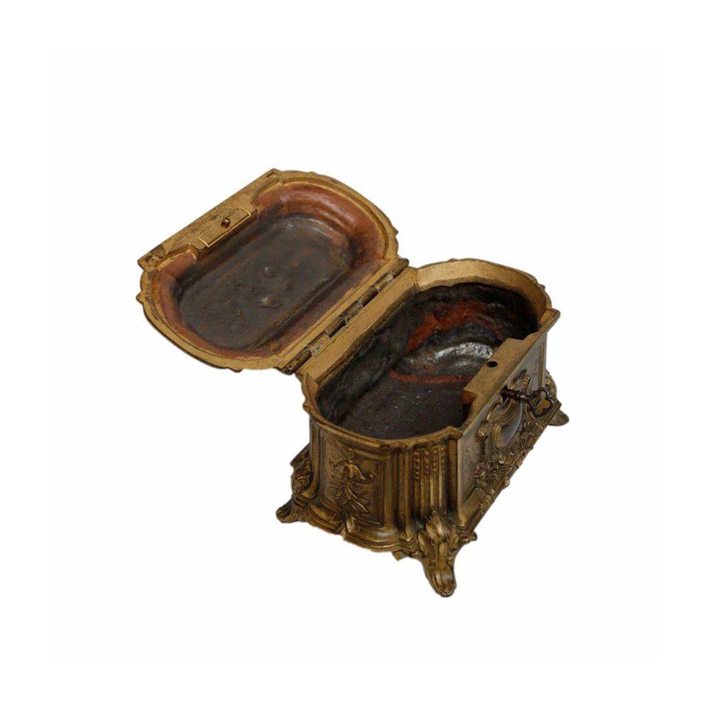 Antiqium Ürün  DEPOSE MİNİ BRONZ MÜCEVHER KUTUSU