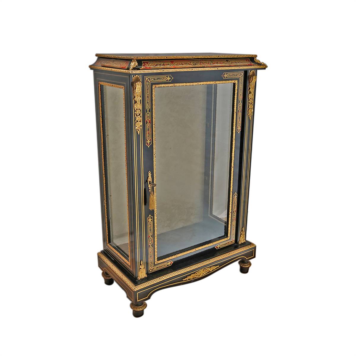 Antiqium Ürün  BOULLE TEŞHİR VİTRİNİ
